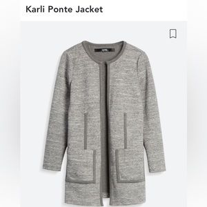 Kensie Karli Ponte Jacket